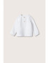 Mango Памучна блуза Fermo с деколте Henley - Pepit.bg