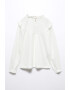 Mango Памучна блуза Olga с дипли - Pepit.bg