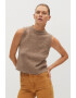 Mango Плетен топ Tommy - Pepit.bg