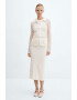Mango Полупрозрачна риза - Pepit.bg