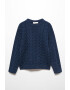 Mango Пуловер Corfu с паднали ръкави - Pepit.bg