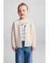 Mango Рипсена жилетка с шпиц - Pepit.bg