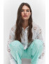Mango Риза Capri с ажур - Pepit.bg
