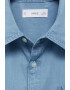 Mango Риза Joan Chambray с пришит джоб на гърдите - Pepit.bg
