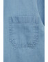 Mango Риза Joan Chambray с пришит джоб на гърдите - Pepit.bg
