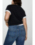 Mango Скъсени дънки Mom Fit - Pepit.bg