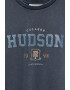 Mango Тениска Hudson с надпис - Pepit.bg