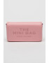Marc Jacobs Кожена чанта през рамо The Mini с лого - Pepit.bg