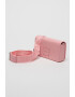 Marc Jacobs Кожена чанта през рамо The Mini с лого - Pepit.bg