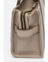 Marc Jacobs Кожена чанта The Small - Сиво-бежов - Pepit.bg