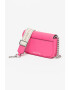Marc Jacobs Кожена чанта The Mini с текстилна презрамка - Pepit.bg