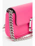 Marc Jacobs Кожена чанта The Mini с текстилна презрамка - Pepit.bg