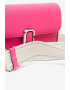 Marc Jacobs Кожена чанта The Mini с текстилна презрамка - Pepit.bg