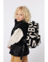 Marc Jacobs Раница с лого и мъхест дизайн - Pepit.bg