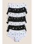Marks & Spencer Бикини с шарка - 7 чифта - Pepit.bg
