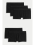 Marks  Spencer Боксерки с еластична талия - 5 чифта - Pepit.bg