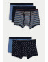 Marks  Spencer Боксерки с шарка - 5 чифта - Pepit.bg