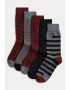 Marks  Spencer Дълги чорапи 5 чифта - Pepit.bg