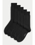 Marks  Spencer Дълги чорапи с модал - 5 чифта - Pepit.bg