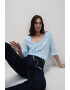 Marks  Spencer Ефирна блуза с набирания - Pepit.bg