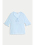 Marks  Spencer Ефирна блуза с набирания - Pepit.bg