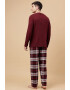 Marks  Spencer Карирана пижама - Pepit.bg
