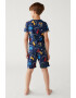 Marks  Spencer Къса пижама с шарки - Pepit.bg