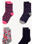 Marks & Spencer Къси чорапи - 4 чифта - Pepit.bg
