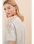 Marks  Spencer Пижама с модал с дантела - Pepit.bg