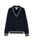 Marks & Spencer Рипсен пуловер с шпиц - Pepit.bg