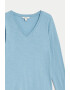 Marks  Spencer Шпиц блуза с изчистен десен - Pepit.bg