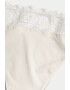 Marks  Spencer Танга с дантела - 5 чифта - Pepit.bg