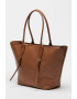 Michael Kors Кожена чанта Moore - Pepit.bg