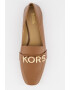 Michael Kors Кожени мокасини с лого - Pepit.bg