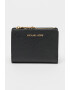 Michael Kors Кожен портфейл Empire - Черен - Pepit.bg