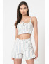 Missguided Къс топ с райе - Pepit.bg