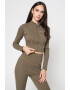 Missguided Къса блуза с цип и рипс - Pepit.bg