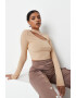 Missguided Къса блуза с отвори - Pepit.bg