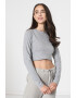 Missguided Къса блуза с овално деколте - Pepit.bg