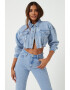 Missguided Късо дънково яке - Pepit.bg