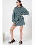 Missguided Рокля с качулка и колан - Pepit.bg