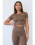 Missguided Жарсена къса тениска - Pepit.bg
