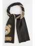 Moschino Шал с лого с мече - Pepit.bg