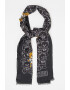 Moschino Шал с модал и лого - Pepit.bg