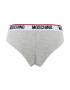 MOSCHINO Underwear Бикини тип бразилиана с памук - 2 чифта - Pepit.bg