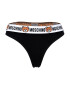 MOSCHINO Underwear Танга с лого на талията - 2 чифта - Pepit.bg