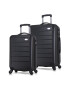 Myvalice Комплект куфари Ruby - MV8084 Черен - Pepit.bg