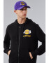 New Era Худи LA Lakers NBA Script с цип - Pepit.bg