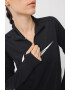 Nike Суитшърт за бягане Swoosh с Dri-FIT с къс цип - Pepit.bg