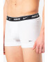 Nike Боксерки с лого - 3 чифта - Бял/Черен/Сив - Pepit.bg